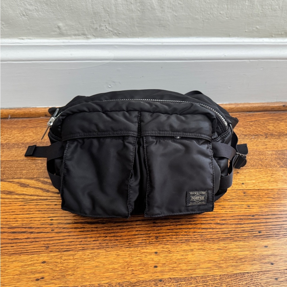 XXL Porter Yoshida Tanker Waist Bag - Black Pack Crossbody Sling